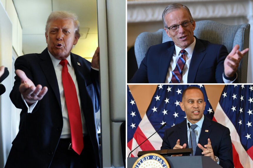 House plans Thursday vote on government funding bill to extend spending through November