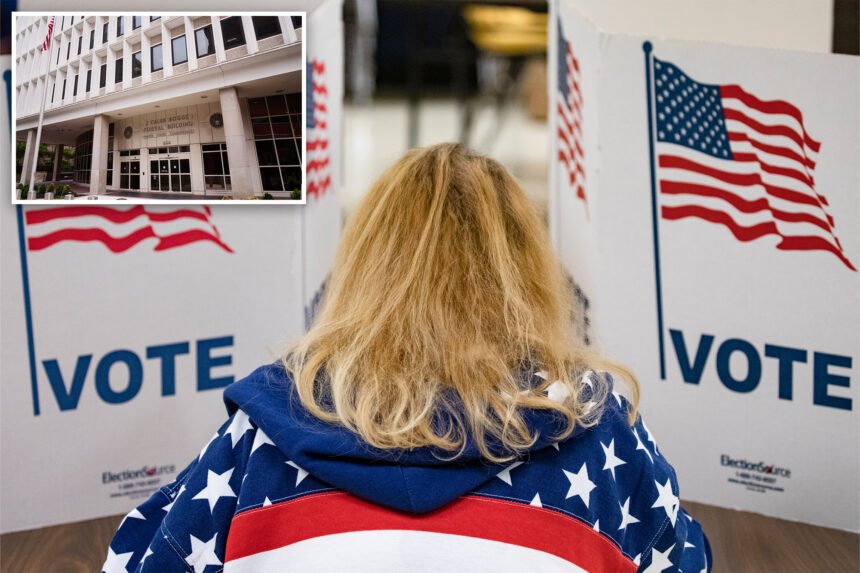 Justice Department is suing Oregon and Maine as it seeks voter data in multiple states