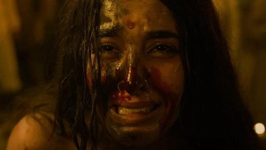 The Bengal Files box office collection day 6: Simrat Kaur in a still from the Vivek Agnihotri film.
